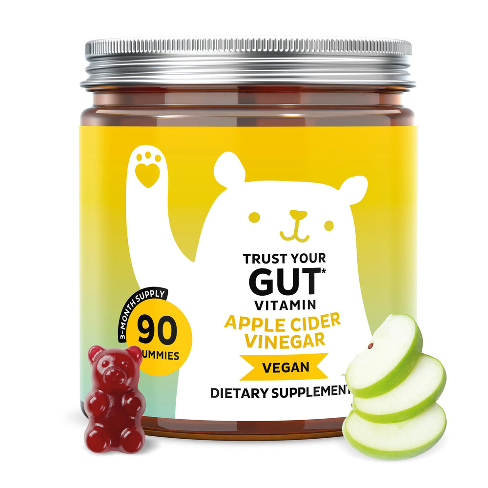 Bears with Benefits ACV gummies bottle for a convenient daily wellness ritual.