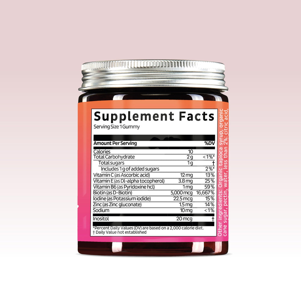 Bears with Benefits Biotin Gummies 60-count packaging