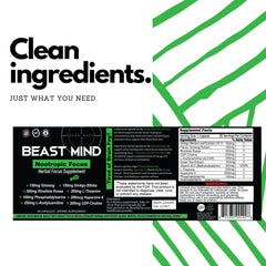 Beast Mind Focus rhodiola rosea herb image suggesting stress resilience during demanding projects.