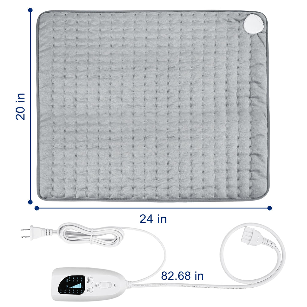 BEAUTIKEN Electric Heating Pad arms comforts tired arms with gentle heat.