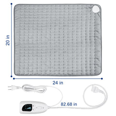 BEAUTIKEN Electric Heating Pad arms comforts tired arms with gentle heat.
