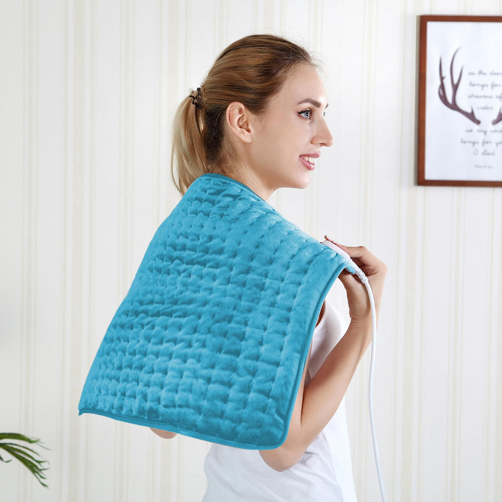 BEAUTIKEN electric heating pad six heat settings for personalized warmth