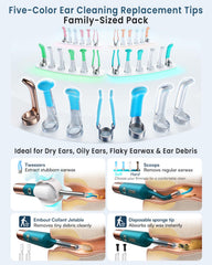 Safety depth-scale stopper prevents over-insertion during cleaning