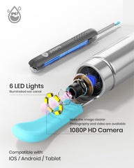 BEBIRD R1 ear-nose-throat kit enables multi-area checks with interchangeable tips.