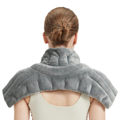 BECGAM microwavable neck and shoulder heating pad for comforting warmth