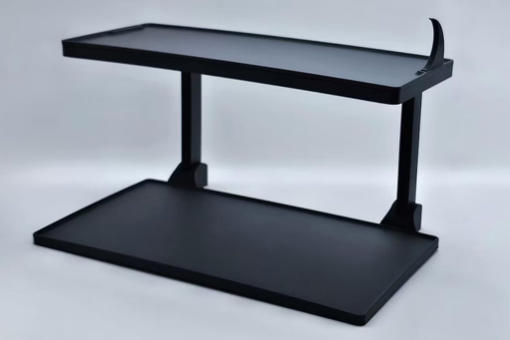 ResMed CPAP shelf elevates the unit to minimize dust reaching the air intake.