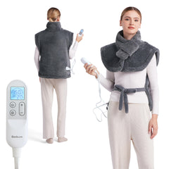 Bedsure full body heating pad back coverage for soothing warmth along the spine