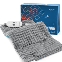 Bedsure heating pad for neck and shoulders showing targeted warmth and comfort