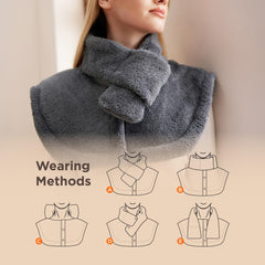 Bedsure heat pad with adjustable waist strap for secure fit during daily activities.