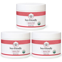 BeeFriendly box-set packaging displays 3 jars for value