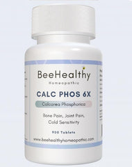 BeeHealthy Calcarea Phosphorica 6X tablets support healthy development and joint comfort.