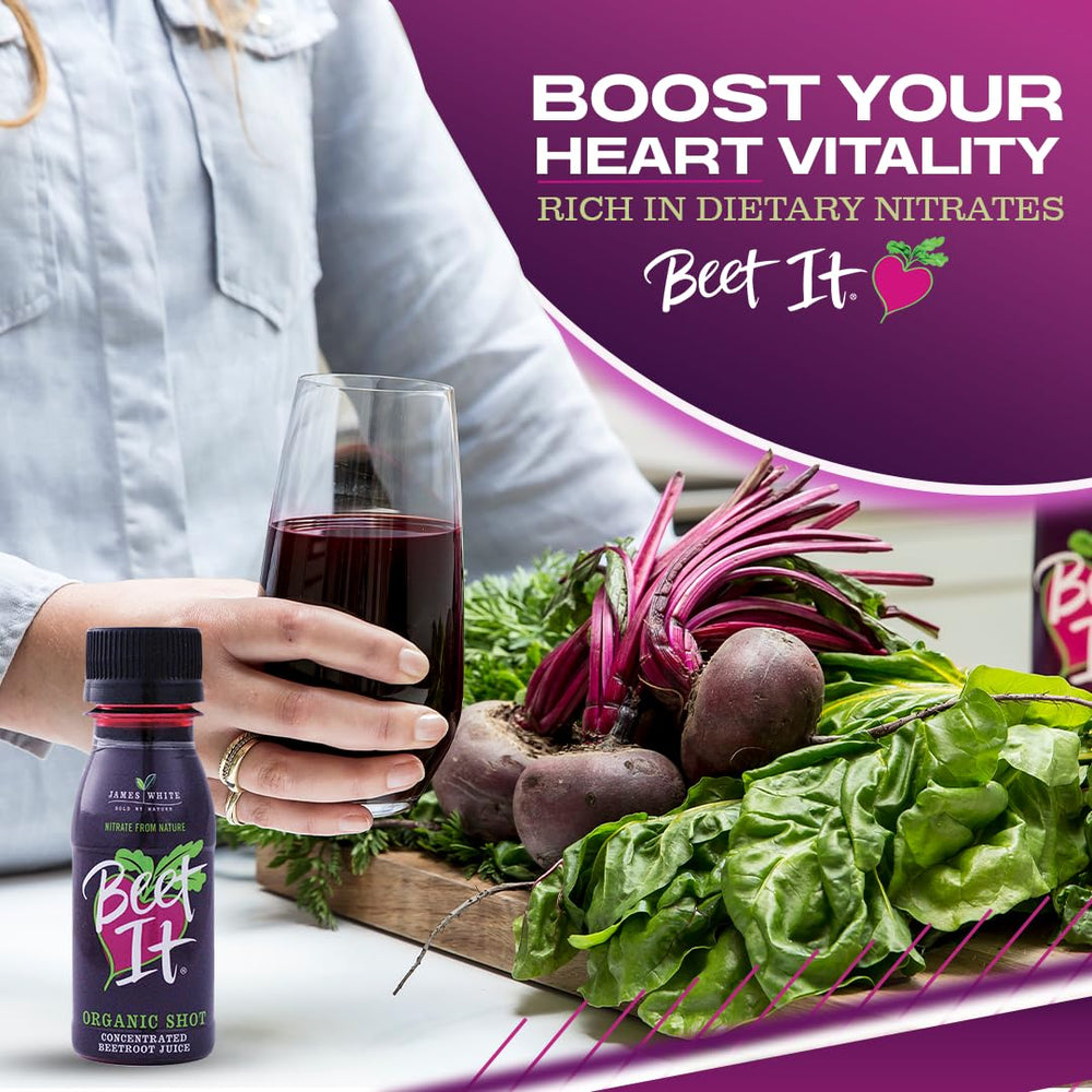 BEET IT Circulation shot pour moment highlights easy on-the-go consumption.