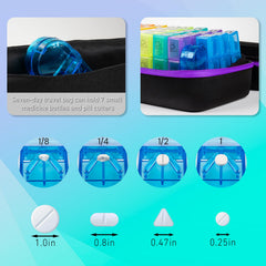 BEFUNZL sealed pockets prevent oxidation and keep pills fresh.
