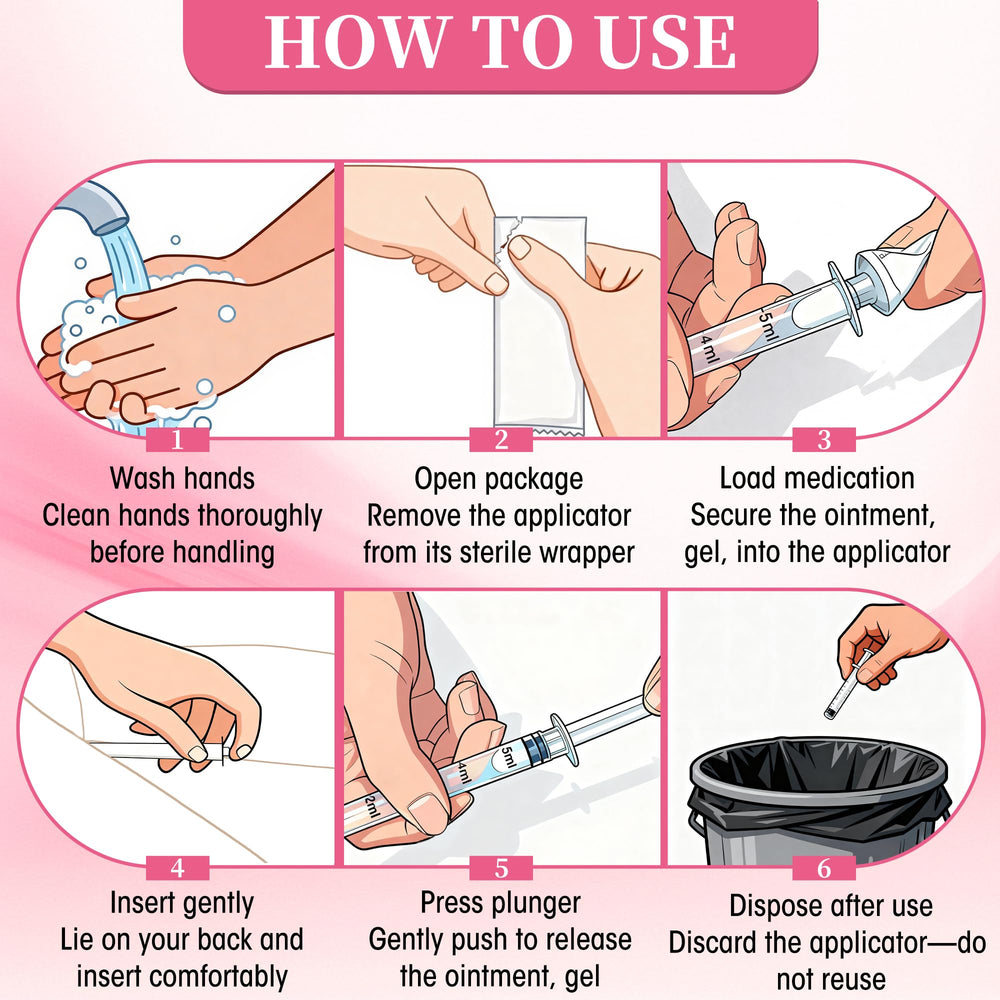 BeHerk applicator compatible with most creams and lubricants for versatile use.