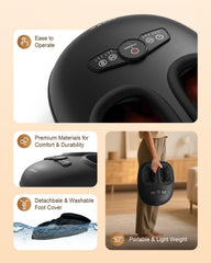 Beleduc foot massager featuring a nonslip base for stable use.
