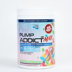 Believe Supplements Pump Addict Max alpha-gpc-focus enhances mental sharpness during workouts