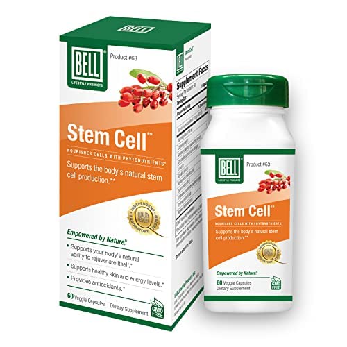 Bell Stem Cell Supplements packaging box on a countertop suggesting simple use.