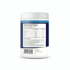 Bella All Natural Extreme Detox Powder scoop with glass of water for digestion support.