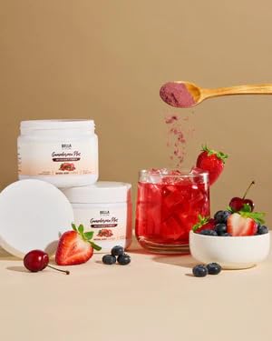 Bella All Natural Ganoderma label closeup with trusted ingredients