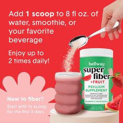 Bellway daily fiber use ritual image emphasizes building gut-friendly habits.
