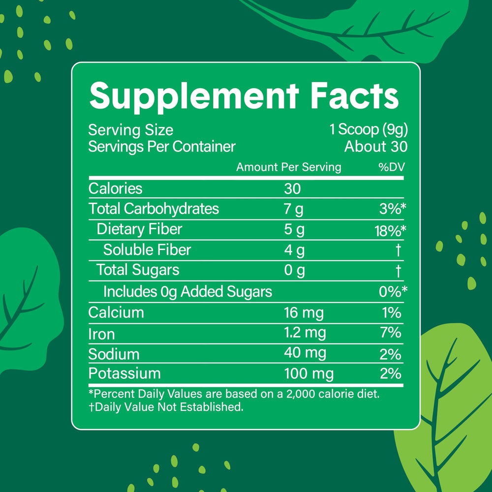 Bellway ingredients panel close-up highlighting plant-based, gluten-free quality.