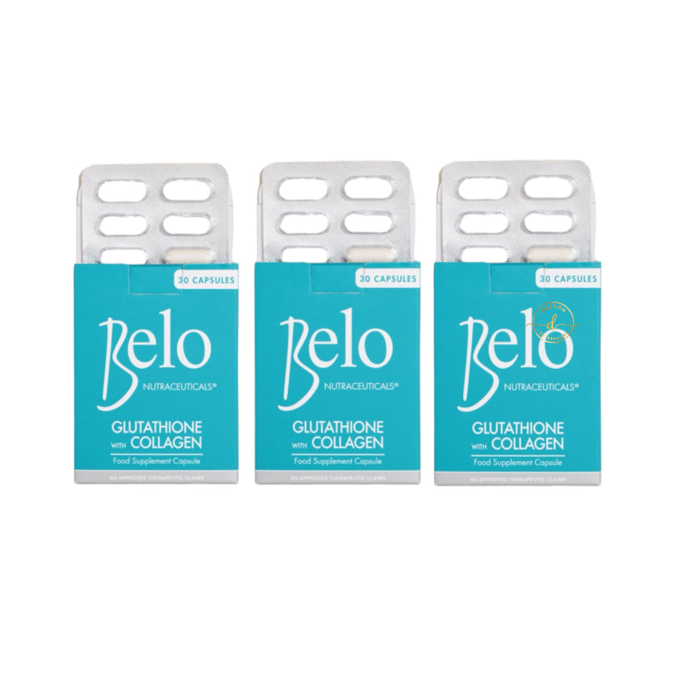 Serving suggestion for Belo Essentials capsules in daily beauty routine
