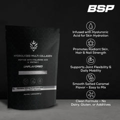 Benavidez Collagen Peptides blended into smoothie for a flavor-neutral boost.