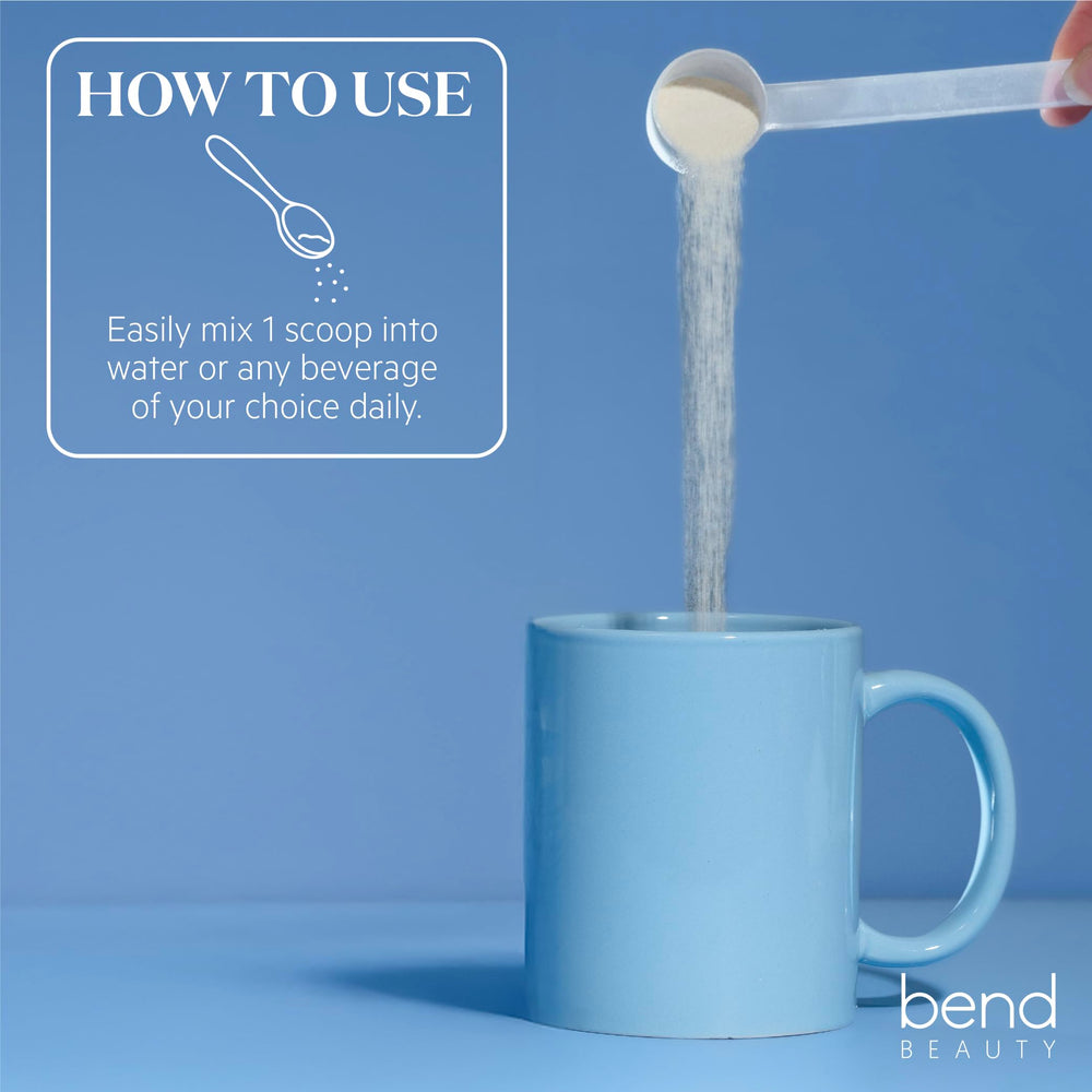 Bend daily-use routine visuals of adding to water or juice