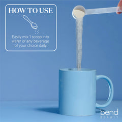 Bend daily-use routine visuals of adding to water or juice