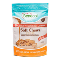 Benecol Soft Chews package for daily use with plant stanols.