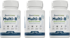BenfoComplete Benfotiamine bottle front view for daily nutritional support.