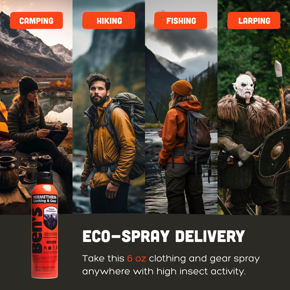 Ben's 3-pack is handy for family trips and outdoor gear.