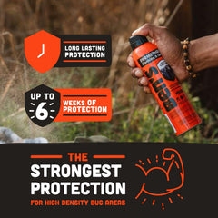 Ben's formula kills bugs on contact, helping keep gear bite-free.