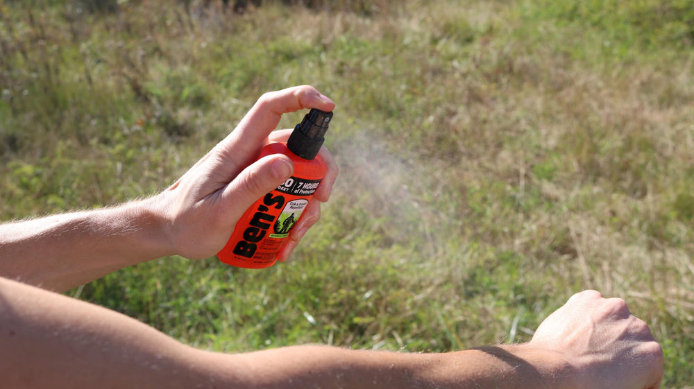 Ben's Tick & Insect Repellent tested in New Hampshire wilderness