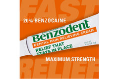 ADA-accepted Benzodent sign shown with dentist-recommended branding