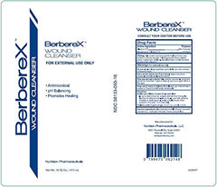 BerbereX wound care spray applying to a minor cut for cleansing