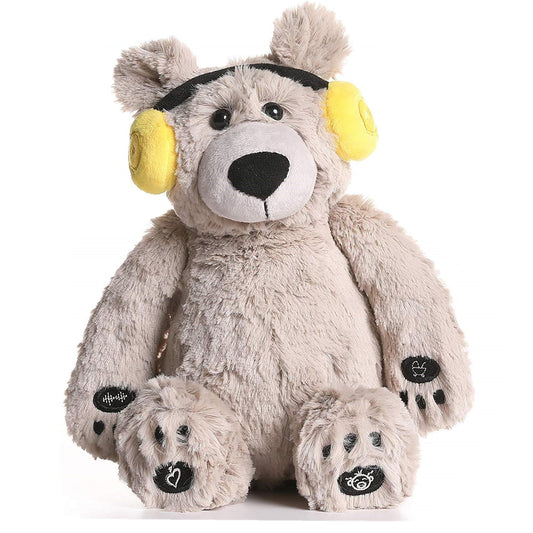 BEREST heartbeat bear closeup showcasing soft plush and soothing design for newborns