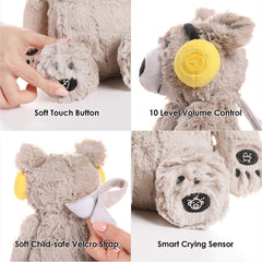 BEREST newborn soothing plush toy emphasizes safe, comforting companionship