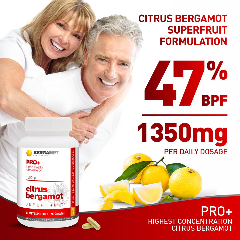 BergaMet PRO+ capsules arranged to show convenient 675 mg servings.