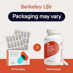Berkeley Life beet root powder capsules with nitrate blend for cardiovascular wellness.