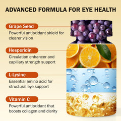 Besgiful Eye Supplement dispensing capsule shows daily routine and ease.