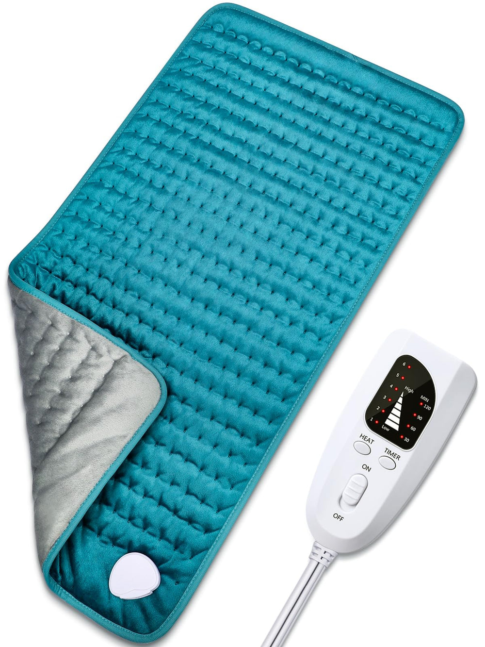 BESIGILA heating pad on the back for full upper-body warmth and muscle ease.