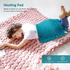 BESIGILA extra-large 20x24 inch pad covers a large area