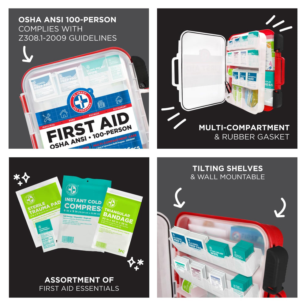 Be Smart Get Prepared bilingual English and Spanish guides included