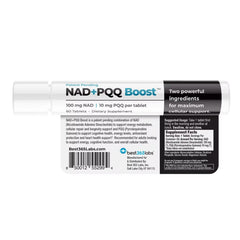 Best 365 Labs NADPQQ Boost bottle with 60 tablets for daily energy support.