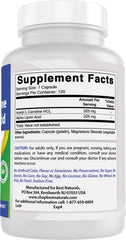 Box packaging of Best Naturals supplement on a clean countertop.
