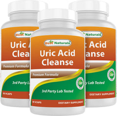 Best Naturals Uric Acid Cleanse bottle front for trusted daily use
