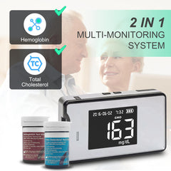 BESTAR LAB cholesterol test kit front view for quick checks at home.