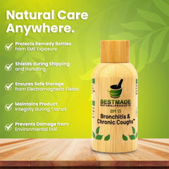 Person using Bestmade BM13 drops for occasional cough relief