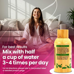 Bestmade BM36 remedy bottle pour captured to suggest simple daily dosing.